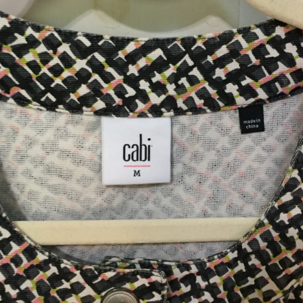 Cabi Multicolor Patterned Jacket - image 6